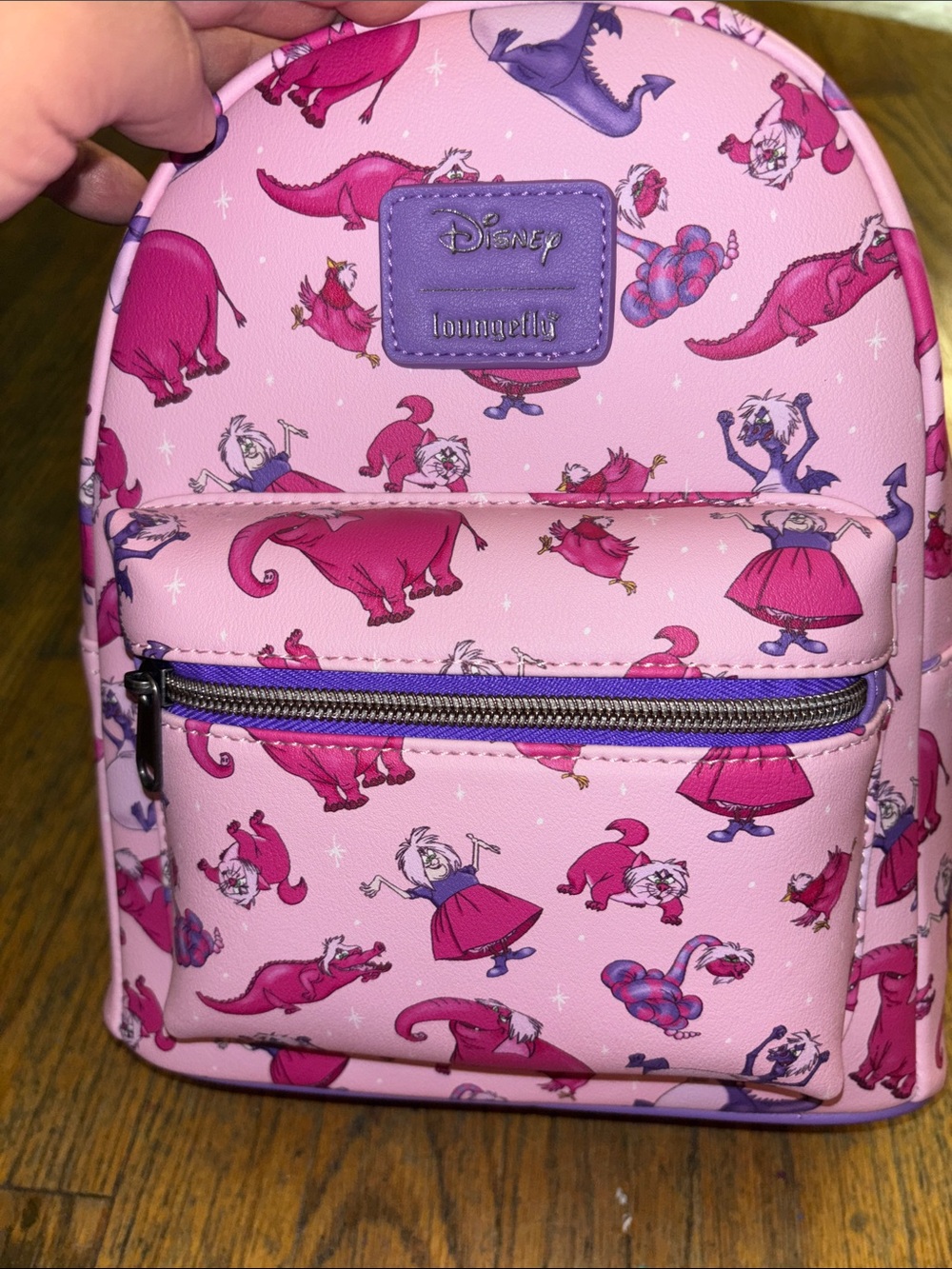 Disney Loungefly the sword in the stone madam mim mini backpack - Picture 6 of 6